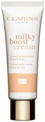 Тональный крем с эффектом сияния 02,5 Clarins Milky Boost Cream Glow & Care