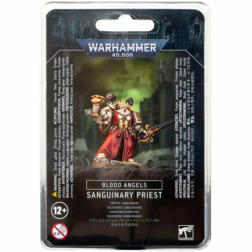 Миниатюры для настольной игры Games Workshop Warhammer 40000: Blood Angels - Sanguinary Priest 41-14