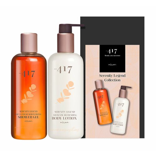 MINUS 417 ДУО Набор Океан Гель для душа 350 мл Лосьон для тела 350 мл 4123₽