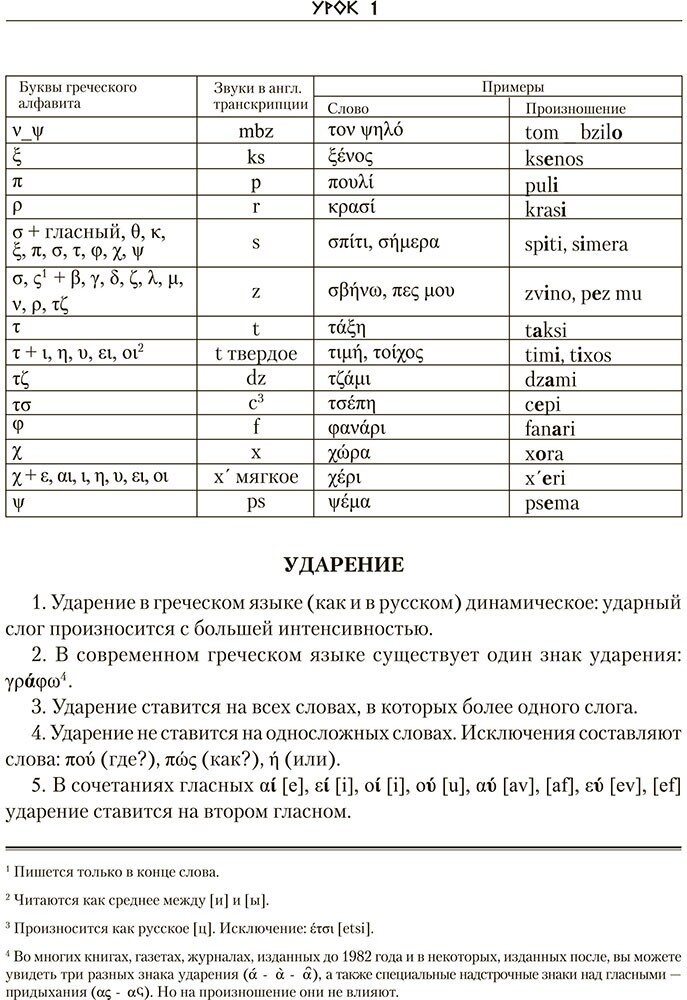 Греческий язык. Курс для начинающих - фото №18