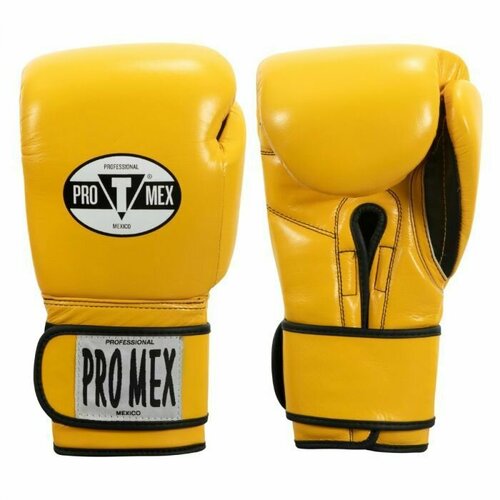 Перчатки боксерские Pro Mex Professional Training Gloves 3.0, 14 унций, желтые