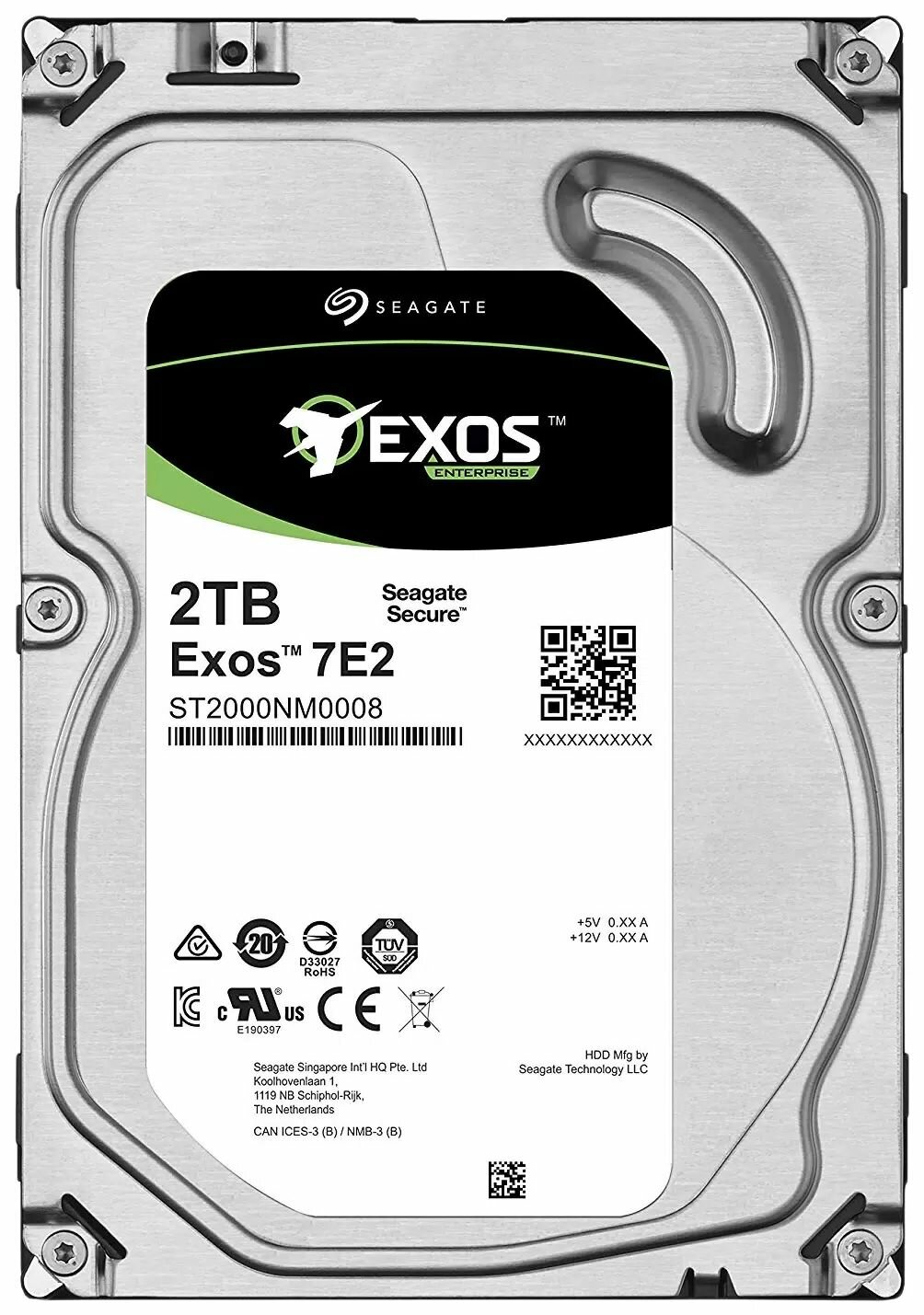 Внутренний жесткий диск Seagate ST2000NM0008 2 ТБ