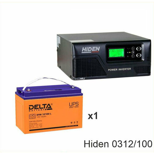 ИБП Hiden Control HPS20-0312 + Delta DTM 12100 L