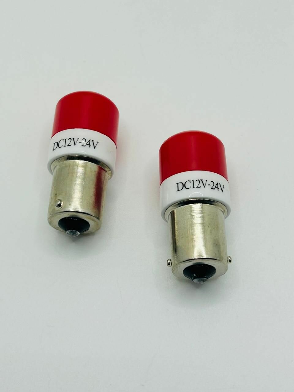 Светодиодные Лампы P21W 12-24V Красный цвет