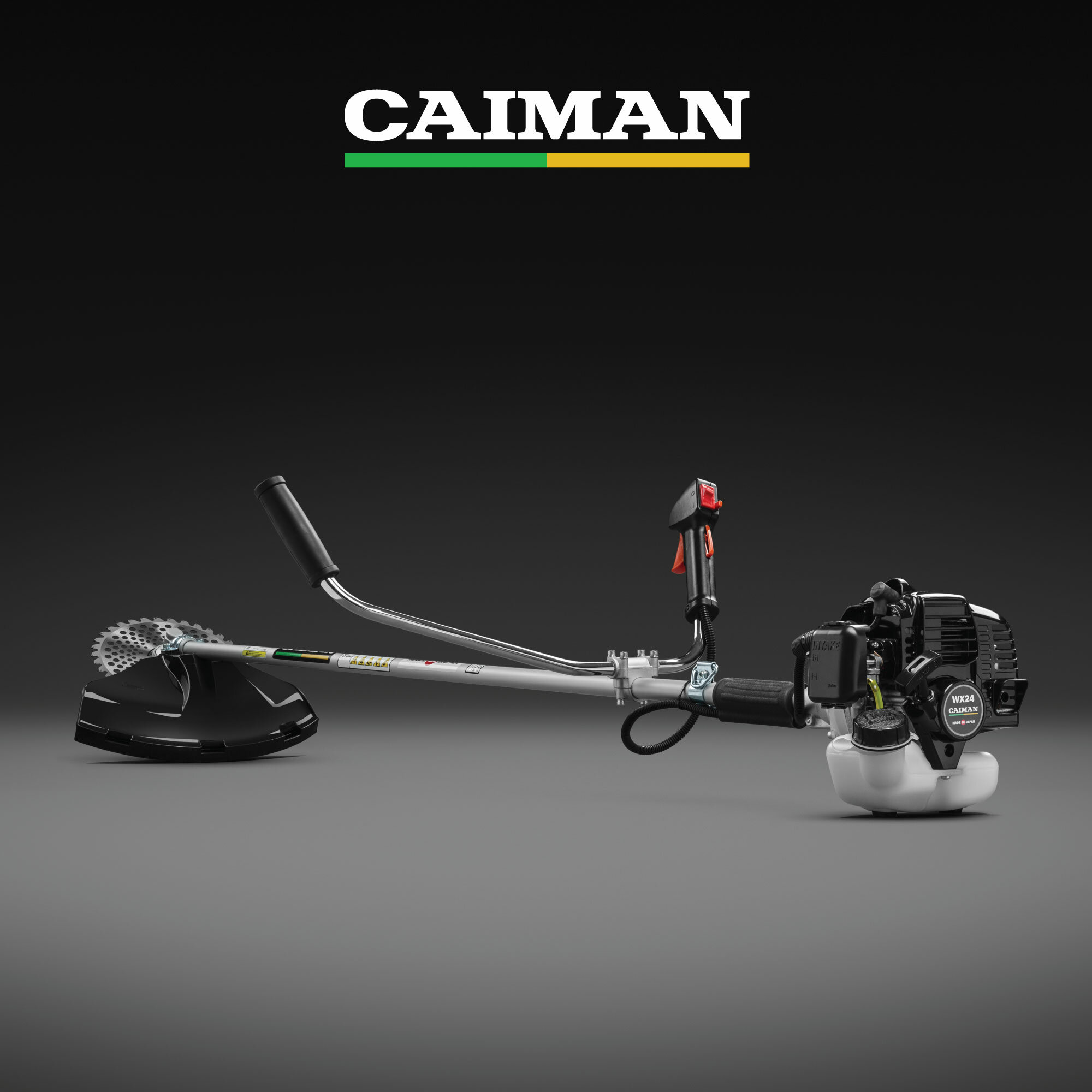Триммер бензиновый CAIMAN WX24 Promo 0.8 л.с., 4.7 кг (диск для травы 230 мм; без лески)
