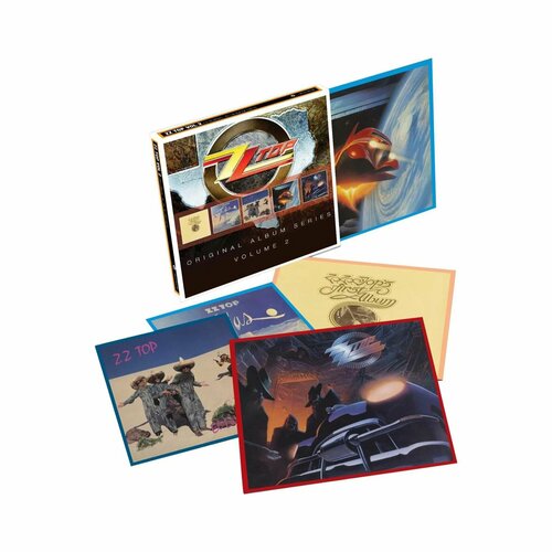 09 06 коннектор проводной 2 1 5 5 мм мама ZZ Top - Original Album Series (5CD) 2016 Papersleeves In Case Аудио диск