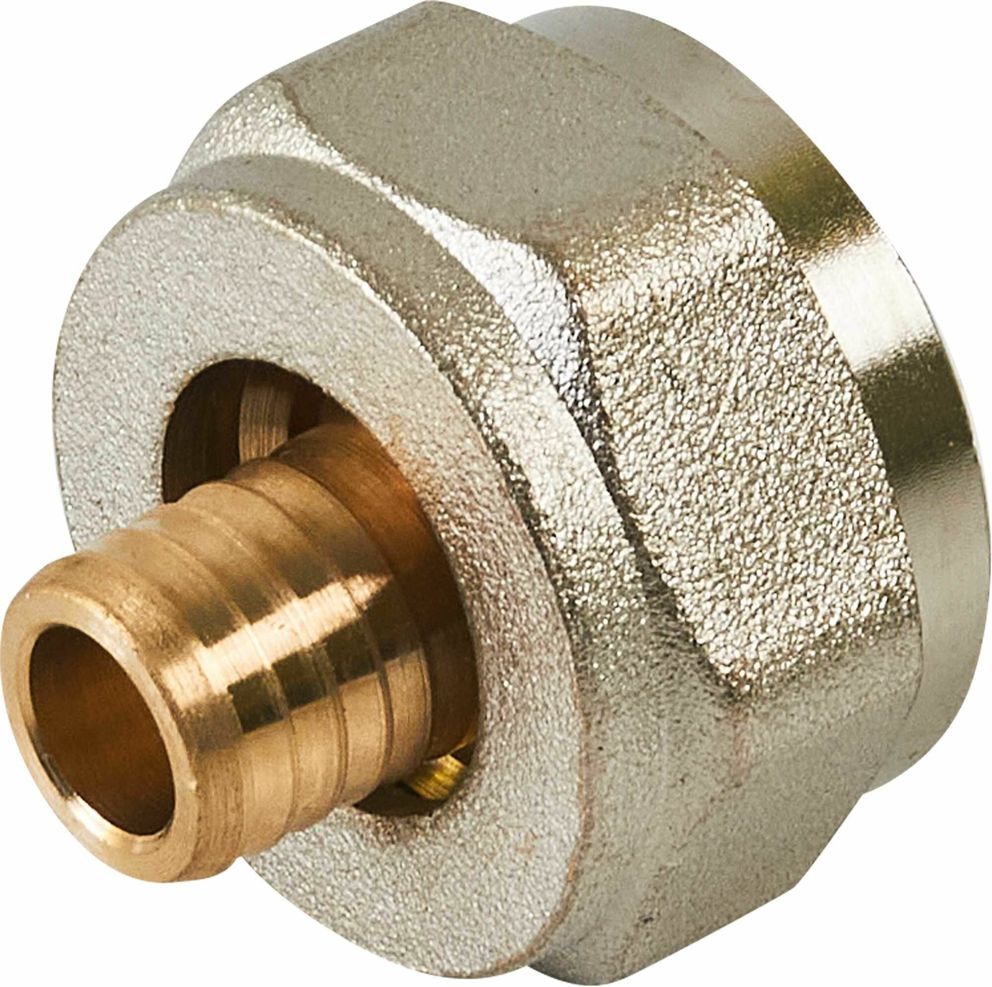фото Евроконус Rommer обжимной 3/4"х16 мм внутренняя резьба латунь RFC-1020-001620