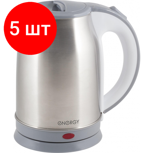 Комплект 5 штук Чайник ENERGY Е-202 нерж 18л 15кВт диск 795700₽