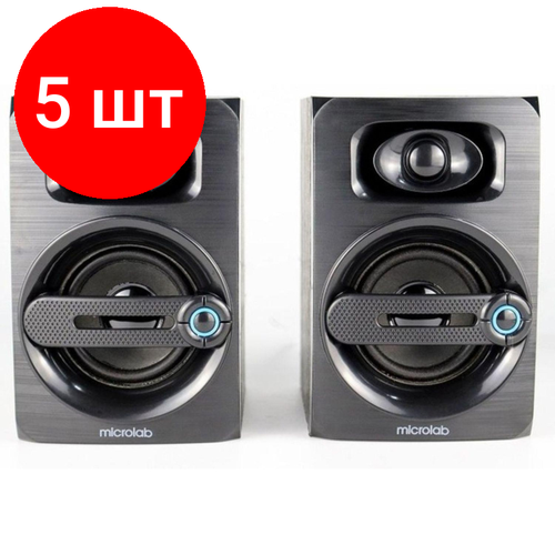 Комплект 5 штук, Колонки 2.0 Microlab B23 (80003110) колонки 2 1 microlab t11