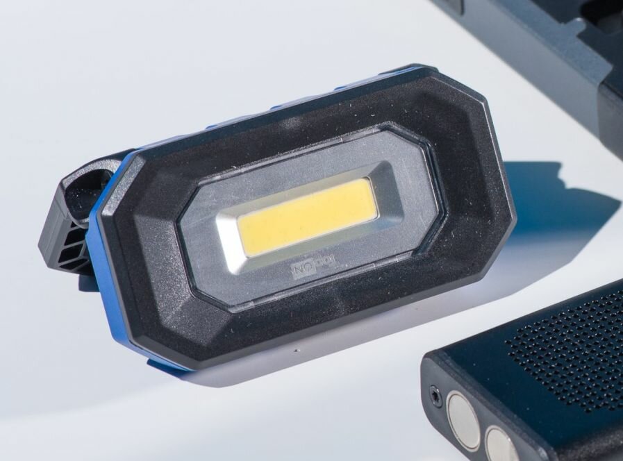Фонарь аккумуляторный TopOn LED, 5Вт, 500лм, 3.7B, 2Ач, 7.4Втч, дополнительный фонарь, магнитное крепление, Type-C - фото №9