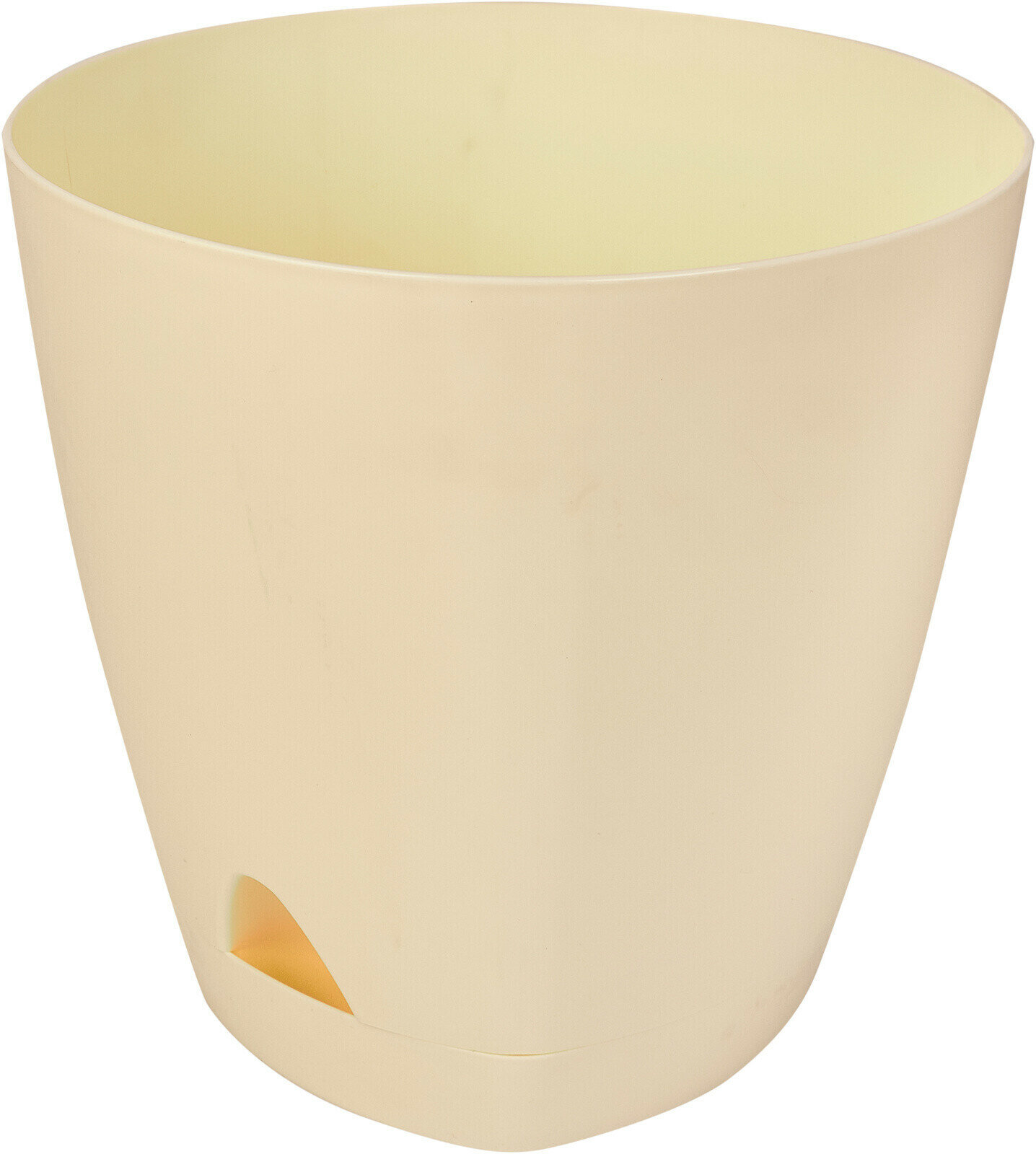 Горшок для цветов с прикорневым поливом, 2,5 л, Amsterdam, сливочный, InGreen (ING6200СЛ) (INGREEN)