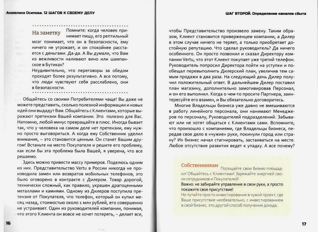 12 шагов к своему делу. Пособие для начинающих бизнесменов