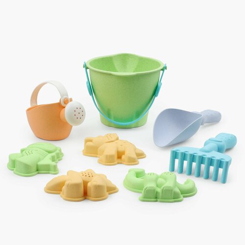 Набор игровой для песка 8 пр с лейкой пластик цветной Sunny 990₽