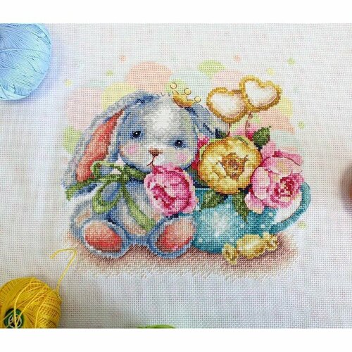 Набор для вышивания Пионовые грёзы 19 20 см 1335₽