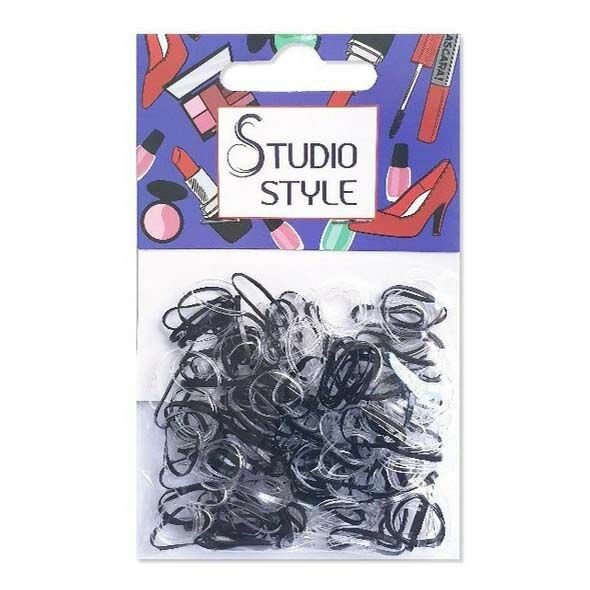 Набор для волос мини-крабики и мини-резинки Studio Style, 30 шт - фото №6