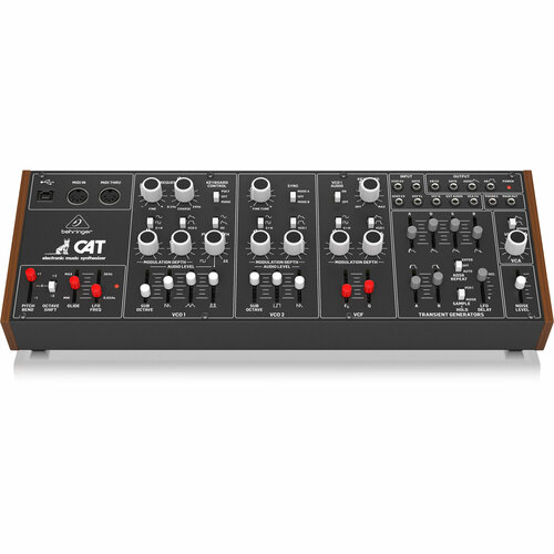 Аналоговый синтезатор BEHRINGER CAT черный