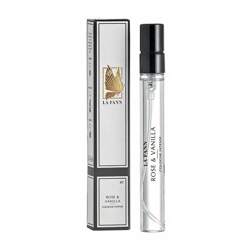 Антисептический спрей для рук с ароматом розы и ванили / 10 мл / La Fann Rose and Vanilla Cologne Intense