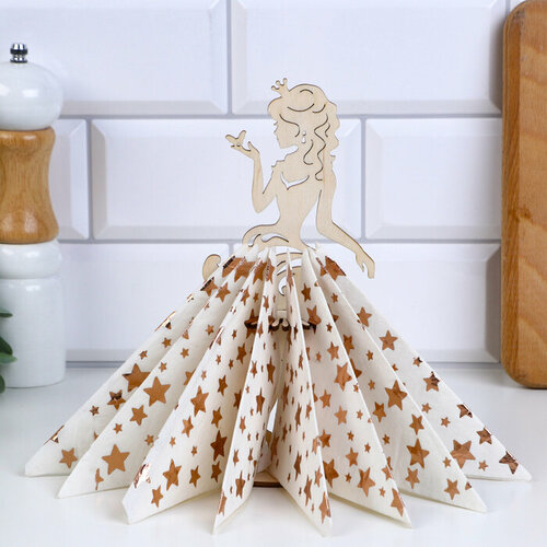 SUI Салфетница Принцесса 22 х 10см 351₽