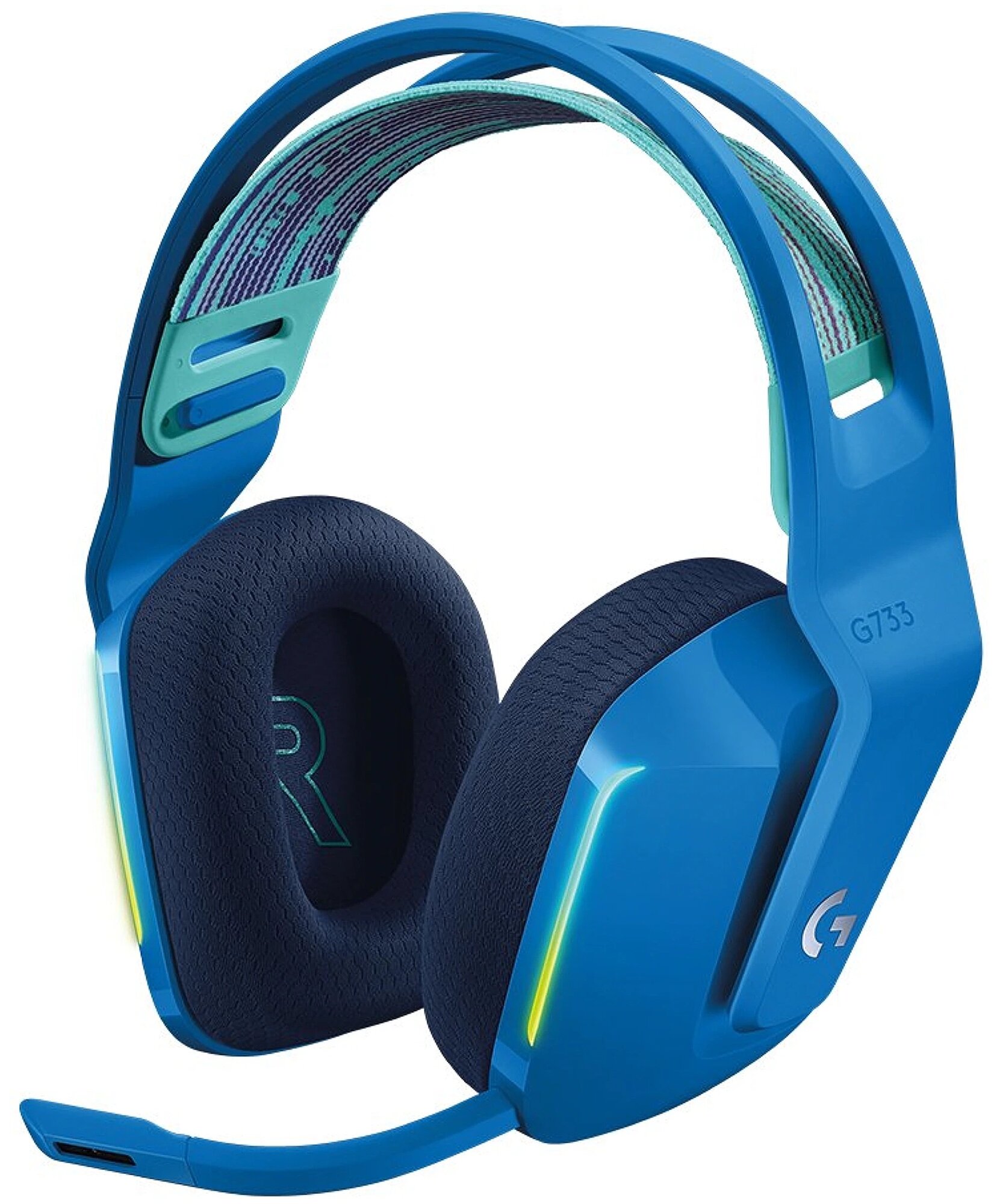 Logitech G733 LIGHTSPEED Игровая гарнитура беспроводная, синий