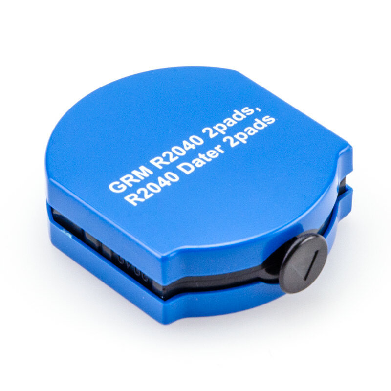 Штемпельная подушка для GRM 2040 2Pads GRM 52040 2Pads синяя