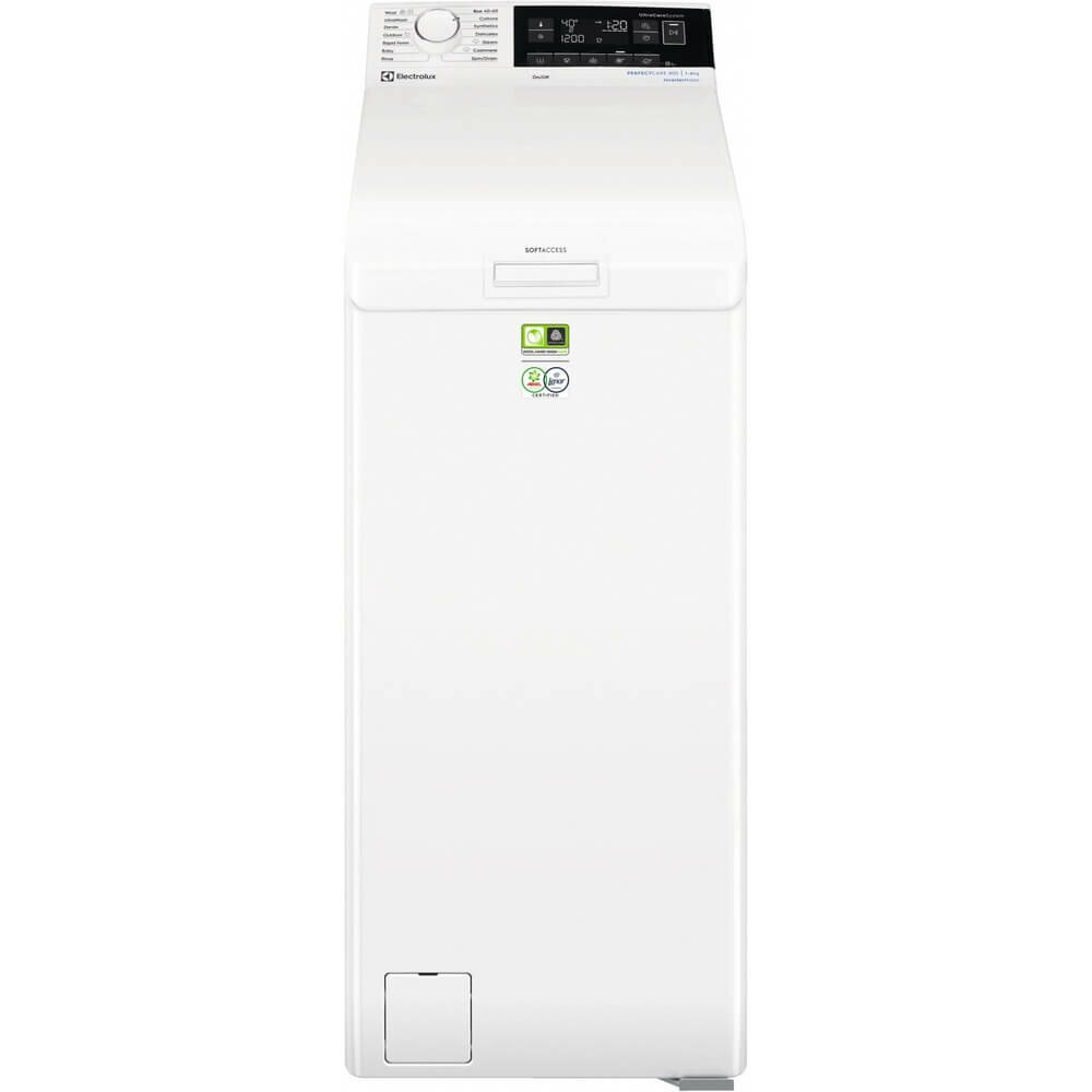 Стиральная машина Electrolux EW8TN3362E, загрузка 6 кг, 14 программ, вертикальная загрузка