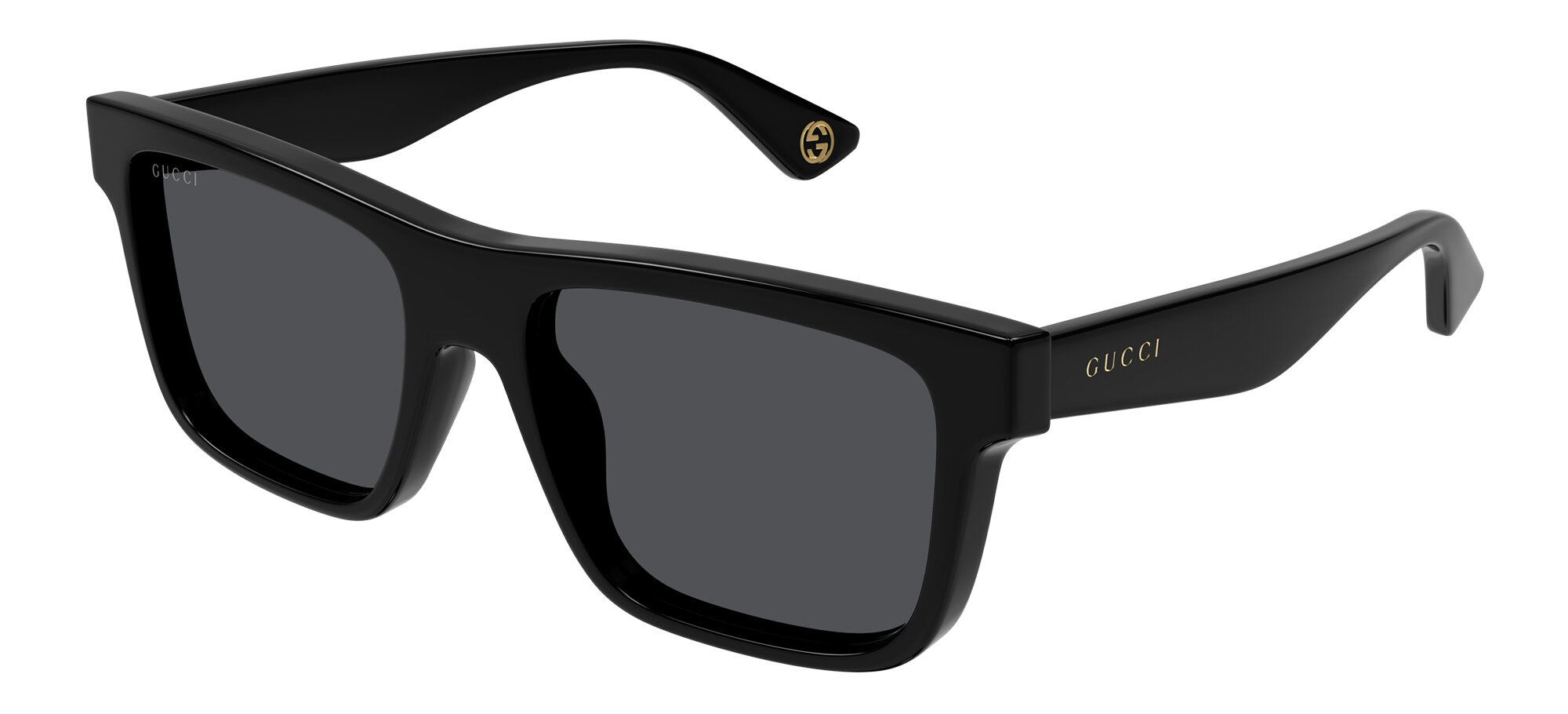 Солнцезащитные очки GUCCI, черный