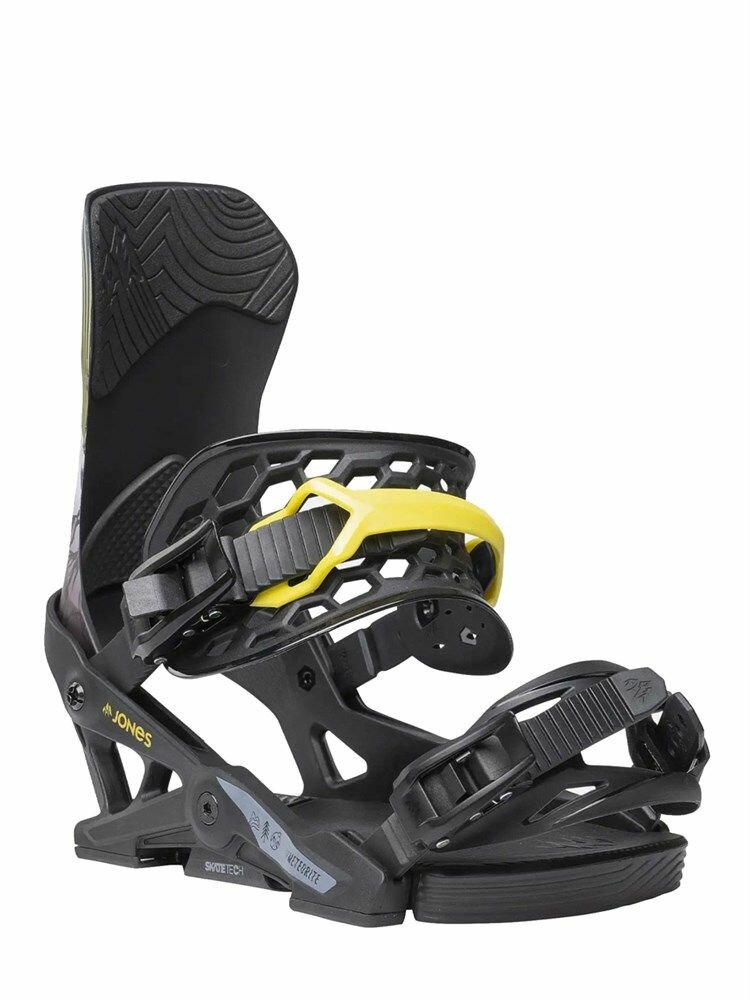 Крепления сноубордические Jones Meteorite Black/Art L