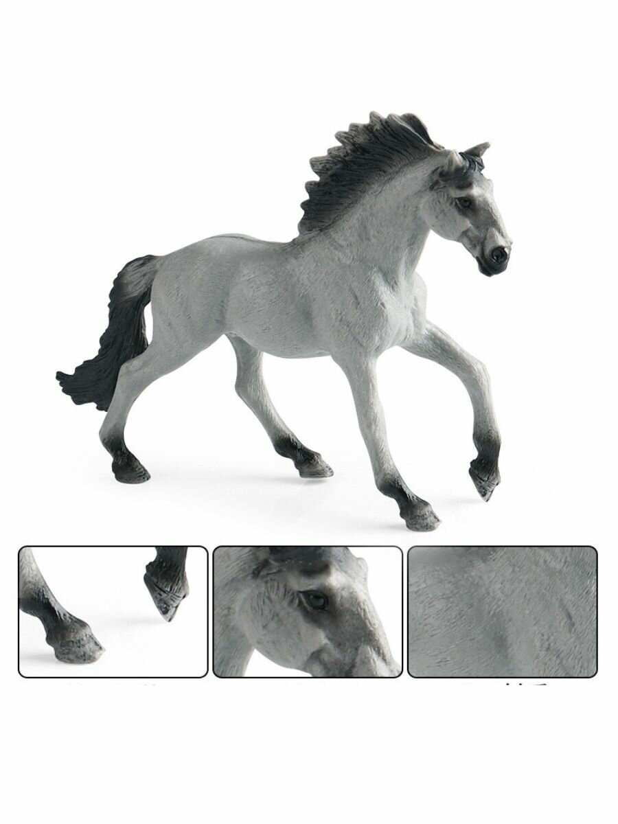 Фигурка мустанг Соррайа, 16 см / Лошадь игрушка фигурка — фото 1
