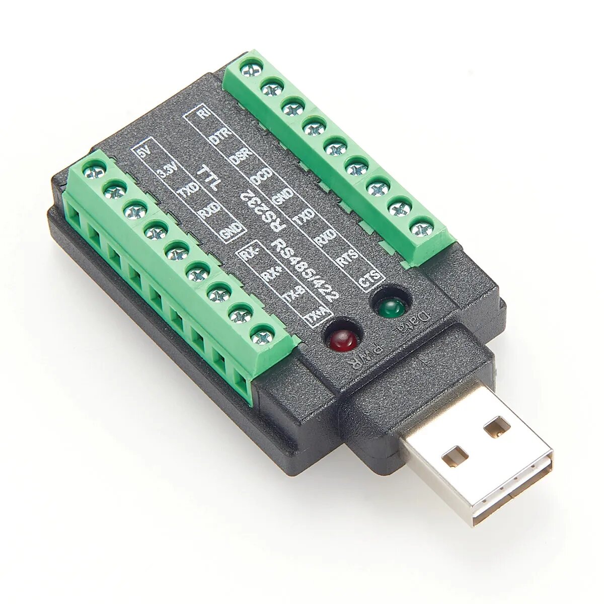 Преобразователь USB в 485 RS485/422/232/TTL, последовательный интерфейс с чипом FT232RNL, последовательный адаптер 4 в 1, с чипом FTDI, PCM-KW-468, Другой