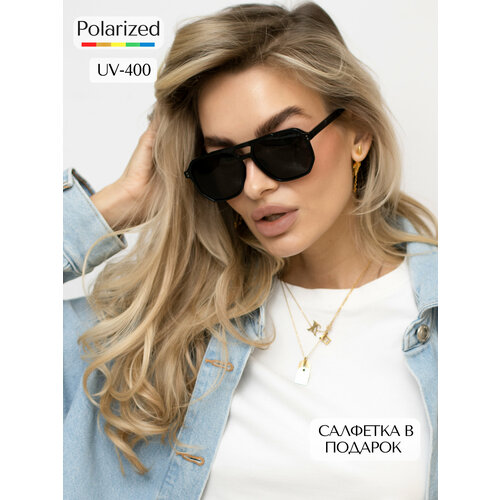 Солнцезащитные очки Fabia Monti черный 702₽