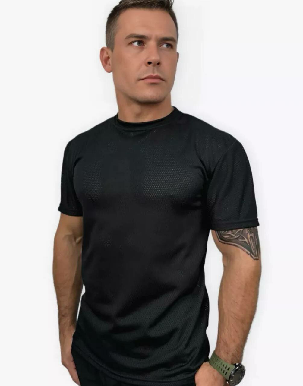 Футболка спортивная ГОРЕЦ, размер XL, чёрный — фото 1