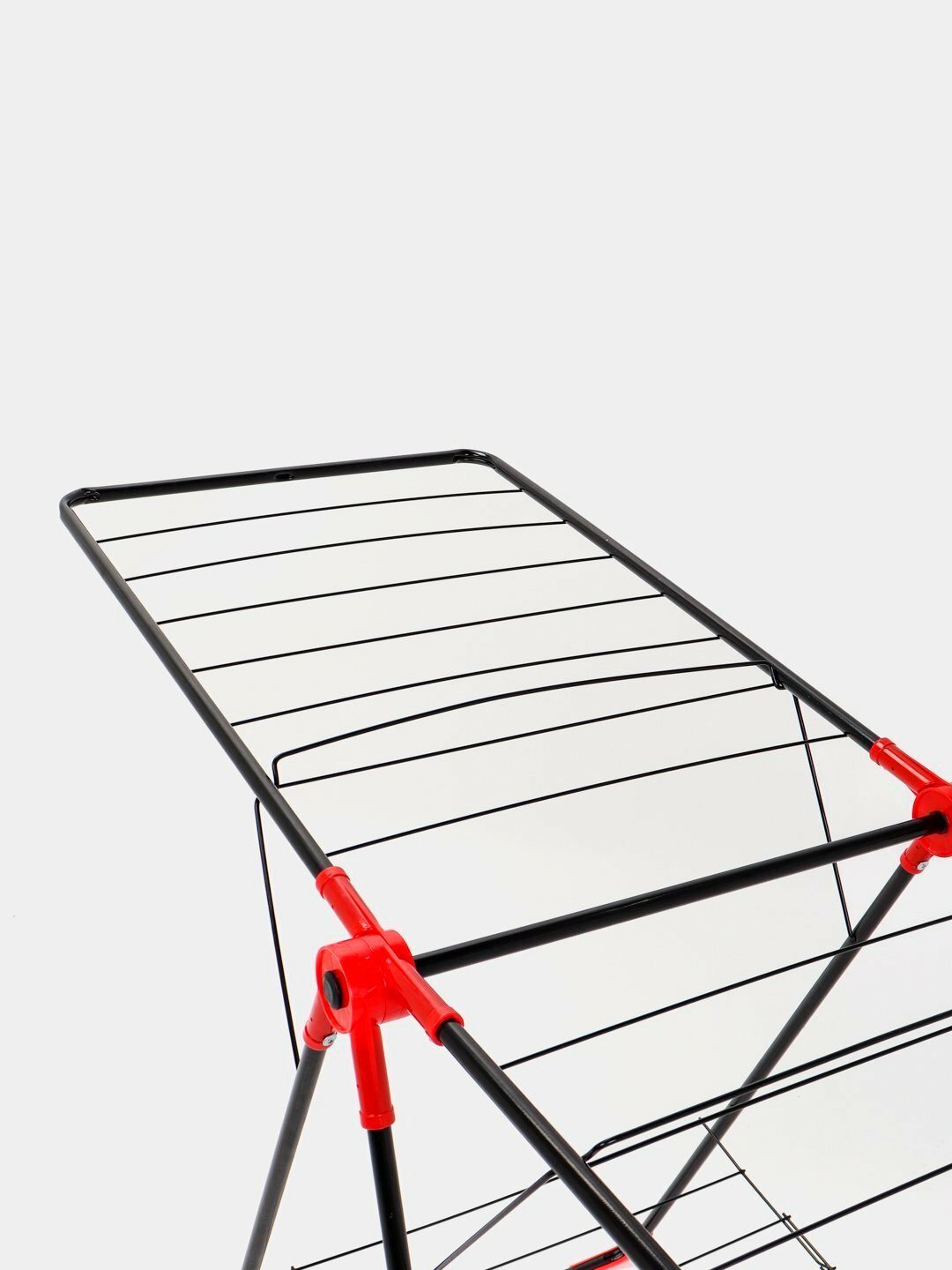 Сушилка для белья, вертикальная, складная - Вишнёвый