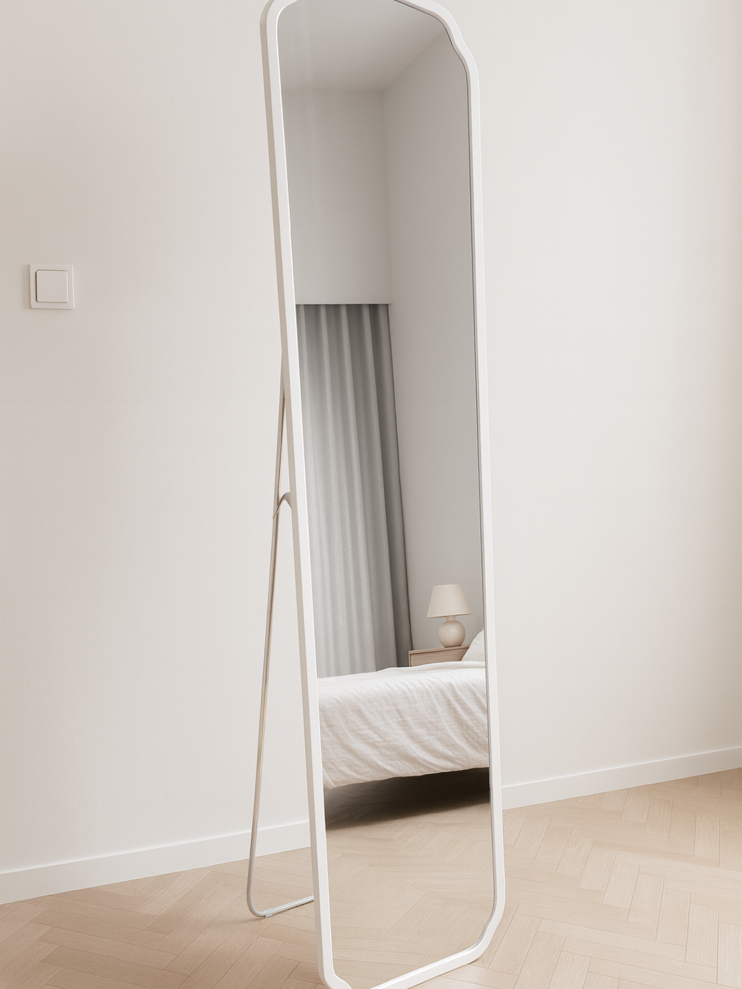 Напольное зеркало Savdo belgisi, на полный рост, 40х150 см, с подсветкой