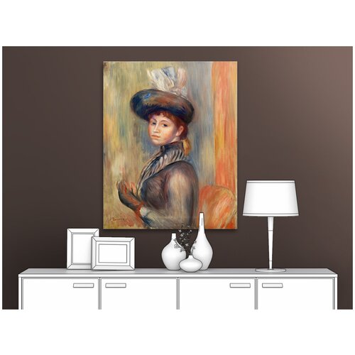 Постер для интерьера на стену первое ателье - репродукция картины Огюста Ренуара 