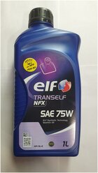 Трансмиссионное масло ELF TRANSELF NFX SAE 75W 1л