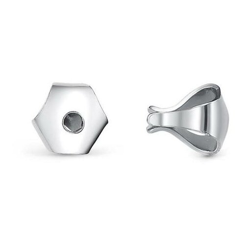 фото Заглушка для пусет, посеребрение красная пресня