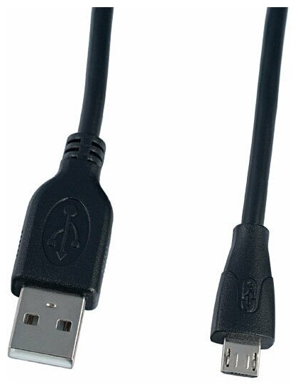 Кабель PERFEO USB2.0 A вилка - Micro USB вилка, длина 1 м. (U4001)