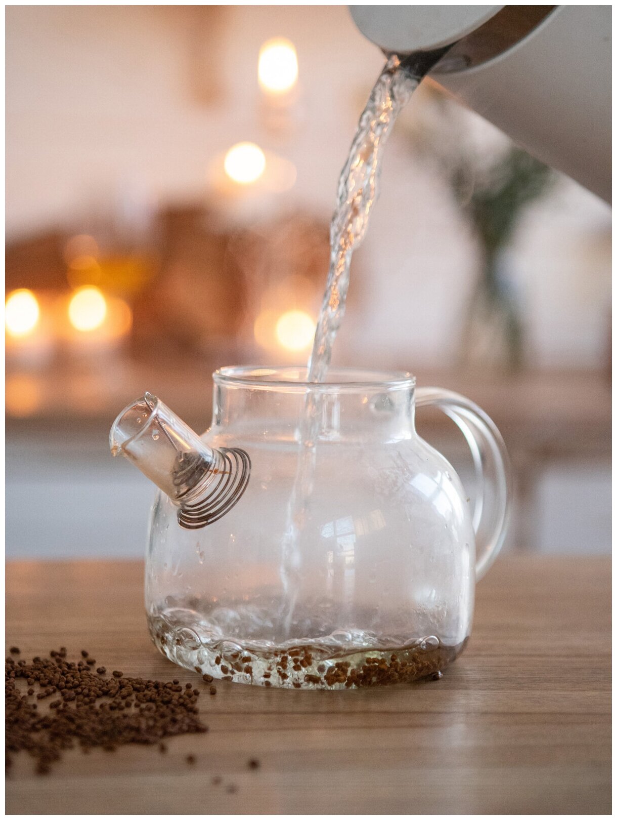 Гречишный чай (чайный напиток Ку Цяо светлый, китайский полезный Куцяо для похудения), 200 грамм - фотография № 12