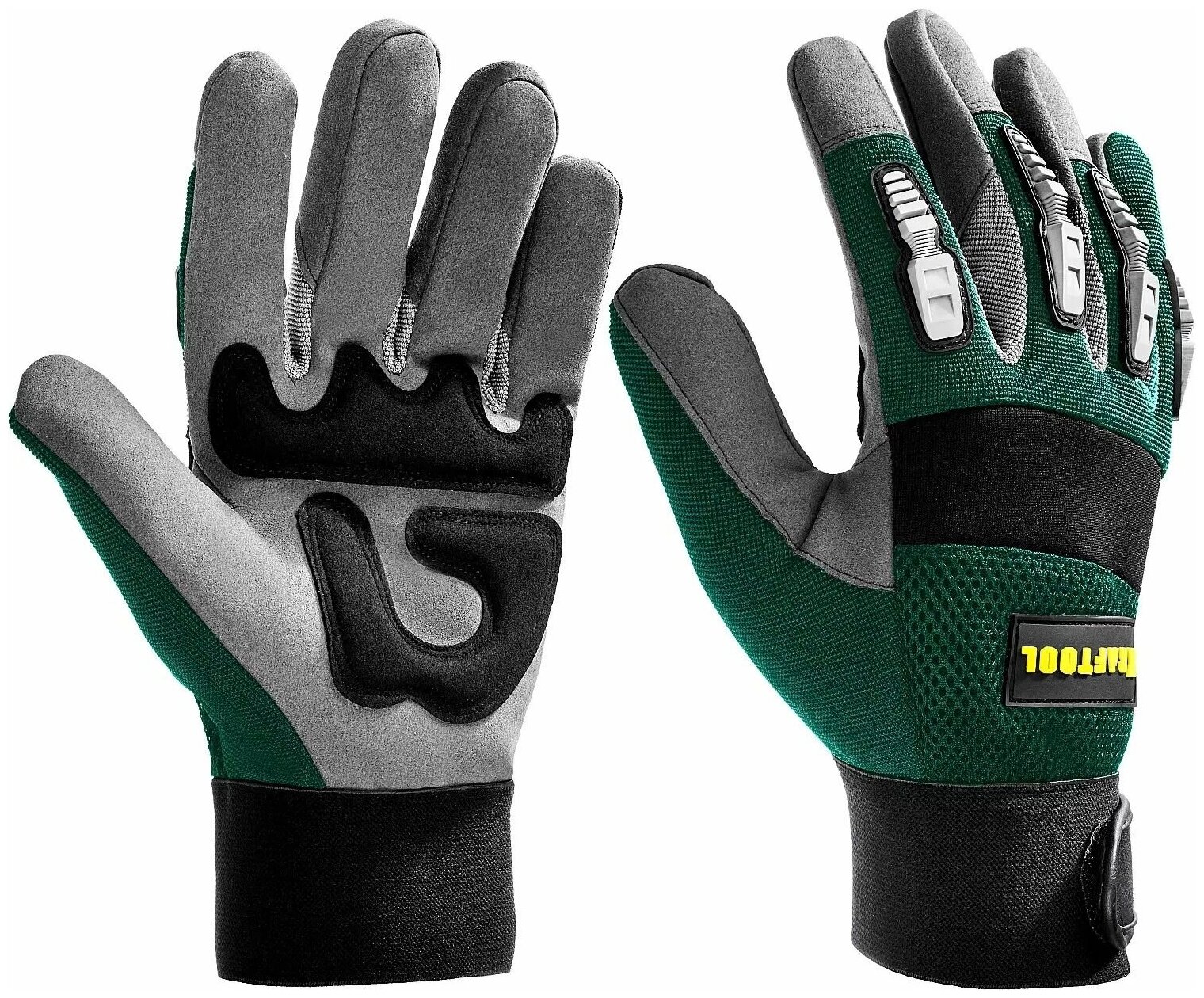 KRAFTOOL EXTREM, размер XL, профессиональные комбинированные перчатки для тяжелых механических работ. ( 11287-XL )