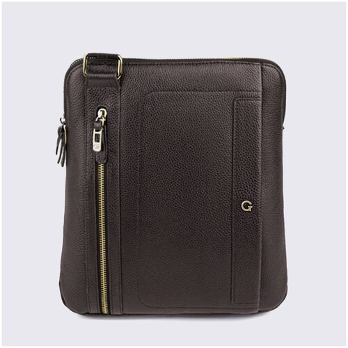 фото Итальянская мужская сумка кожаная, с ремнем на плечо, италия, 100% натуральная кожа, 201850065a giorgio ferretti