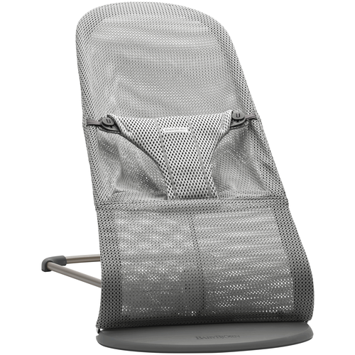 фото Шезлонг babybjorn bliss mesh, серый