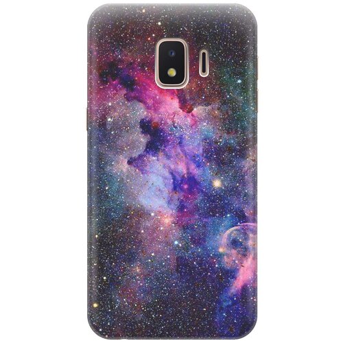 фото Ультратонкий силиконовый чехол-накладка для samsung galaxy j2 core с принтом "открытый космос" gosso