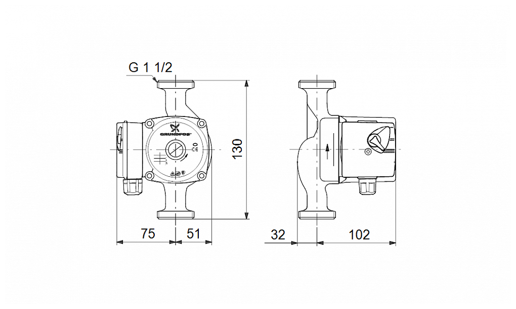 Циркуляционный насос Grundfos - фото №11