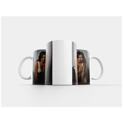 фото Кружка "девочка, портрет, женщина" 320 мл lotsprints