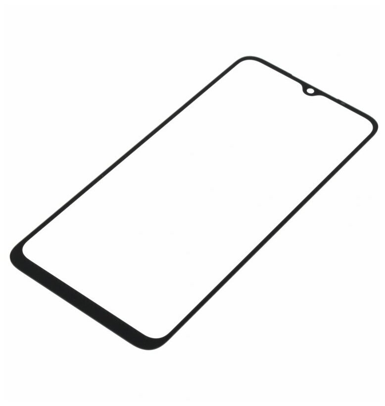 Стекло модуля для Xiaomi Redmi 9A / Redmi 9C NFC, черный, AA