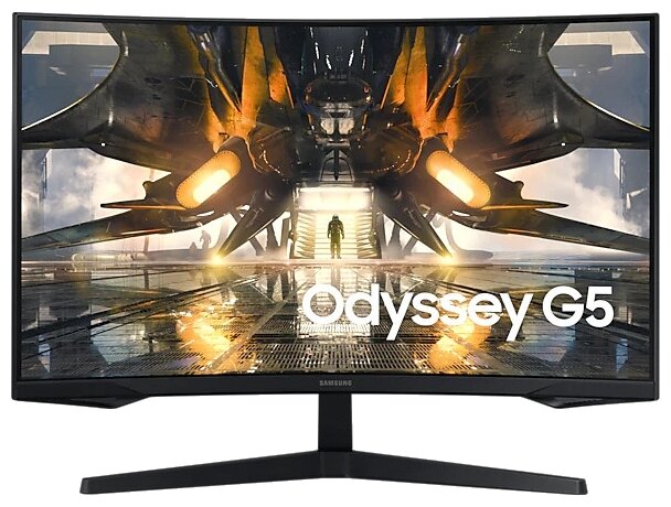 32 Монитор Samsung Odyssey G5 S32AG550EI 2560x1440 165 Гц VA черный
