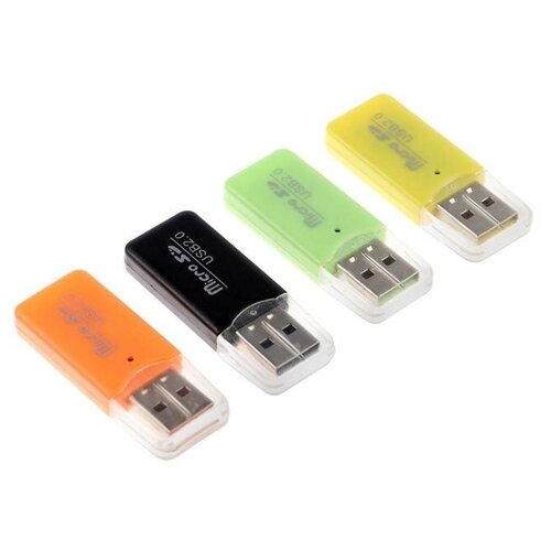 Luazon Home Картридер Luazon мини для Micro-SD V-914 USB микс 31400₽