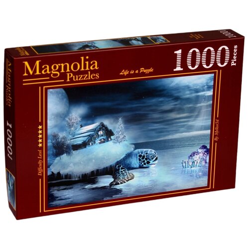 Пазл Magnolia 1000 деталей: Дом и черепаха пазл magnolia 1000 деталей дом на волшебном дереве