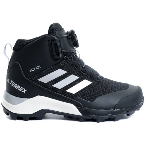 фото Ботинки детские adidas terrex winter mid b black/silver metallic/core black (uk:5,5)