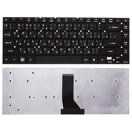 Клавиатура для ноутбука Acer Aspire 3830 3830G 3830T 3830TG 4830 4830G 4830T 4830TG черная 750₽